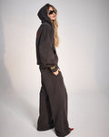 BOYFRIEND TRAKPANT WASHED BLACK
