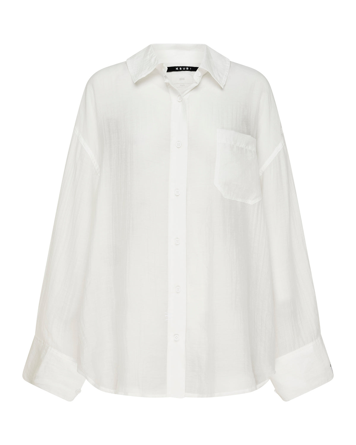 WOMENS LABELS ASTRA LS SHIRT WHITE SHIRTS