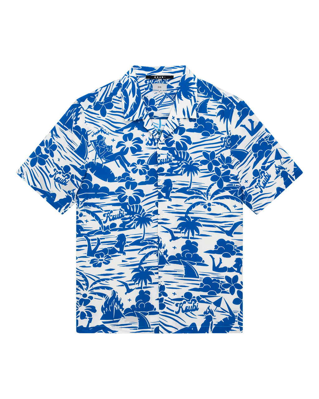 MENS LAGOON SS RESORT SHIRT BLUE SHIRTS