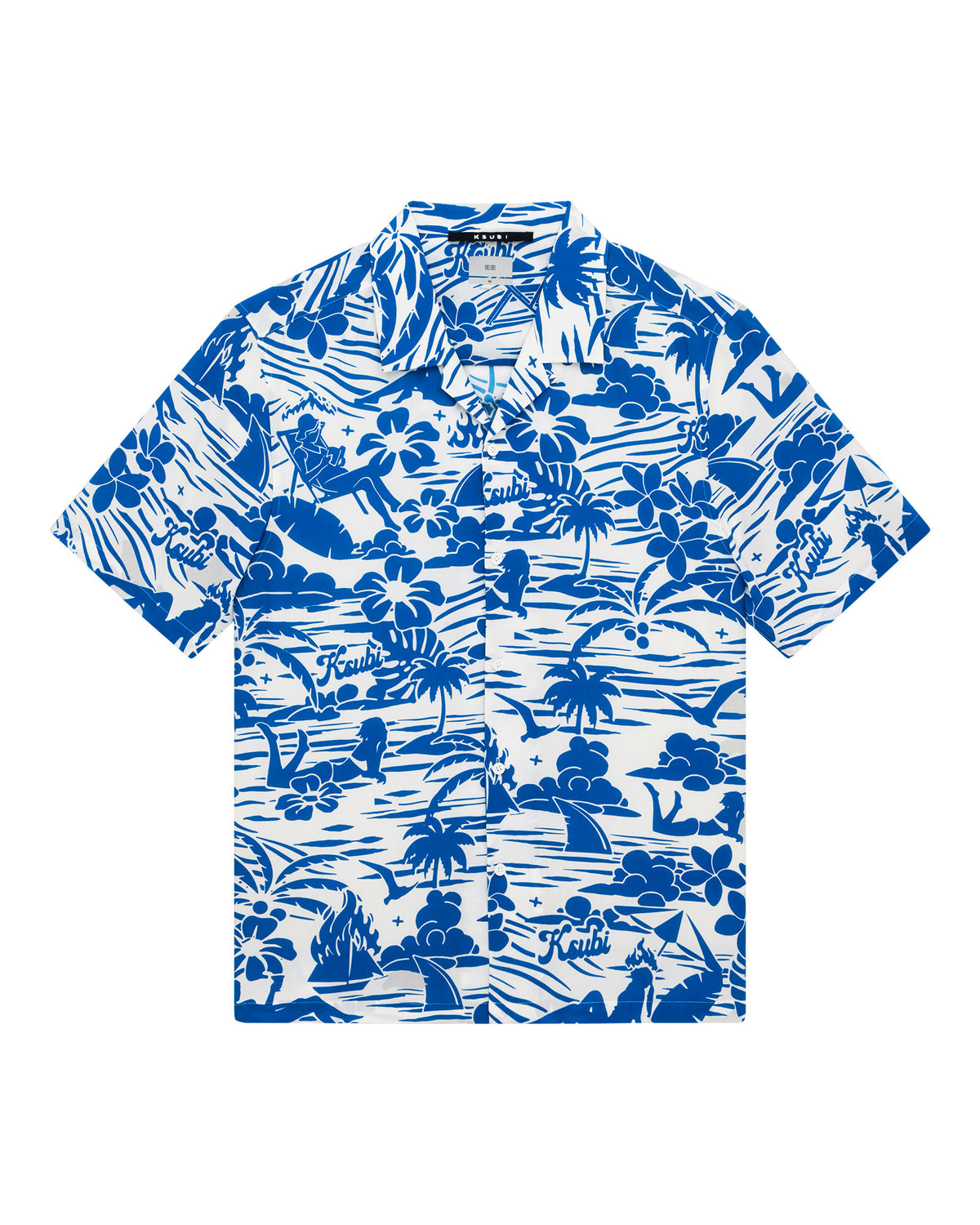 MENS LAGOON SS RESORT SHIRT BLUE SHIRTS