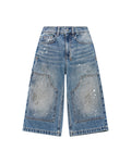 LIL CARPENTER JEAN PAINTER BLUE
