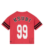 Kids Lil Duke Ss Jersey Crimson Tees - Red
