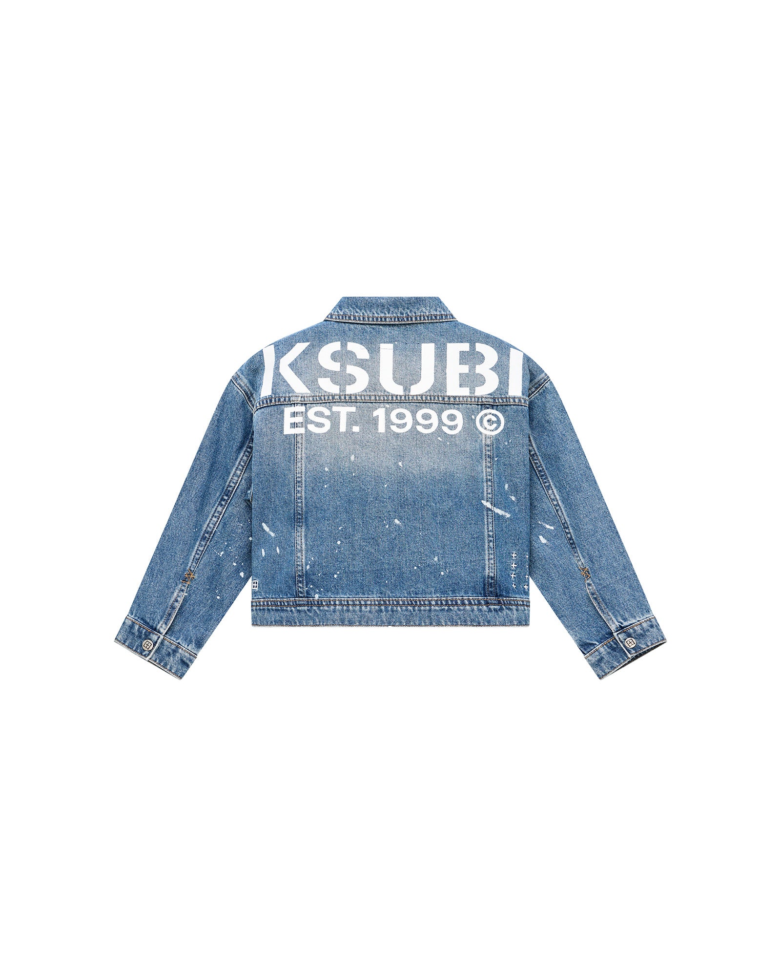 Kids Lil Garage Jacket Painter Blue Jackets | Ksubi ++