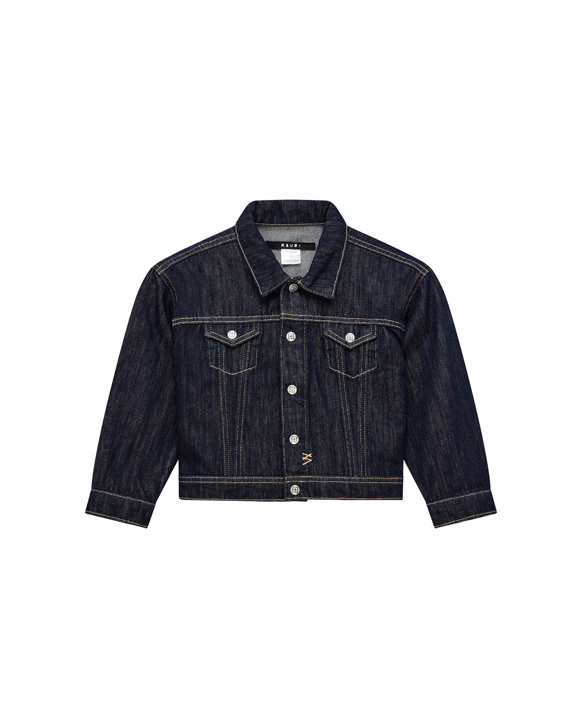 Kids Lil Oh G Jacket Rinse Jackets - Denim