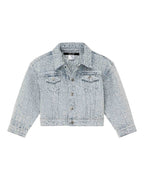 Kids Lil Oh G Jacket Tile Jackets - Denim