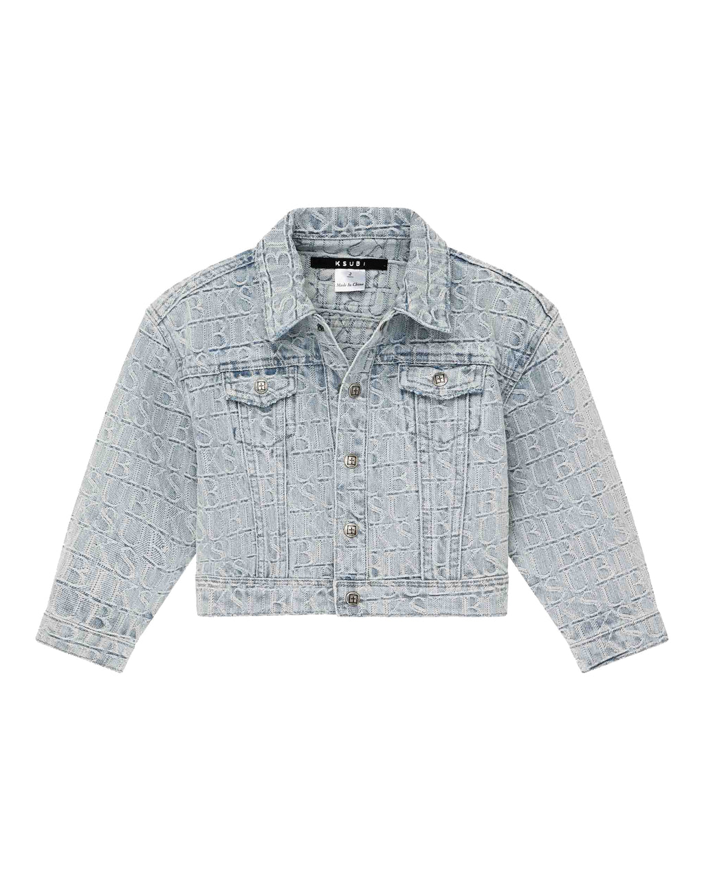 Kids Lil Oh G Jacket Tile Jackets - Denim