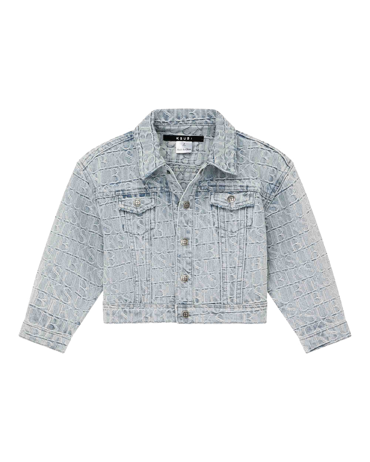 Kids Lil Oh G Jacket Tile Jackets - Denim
