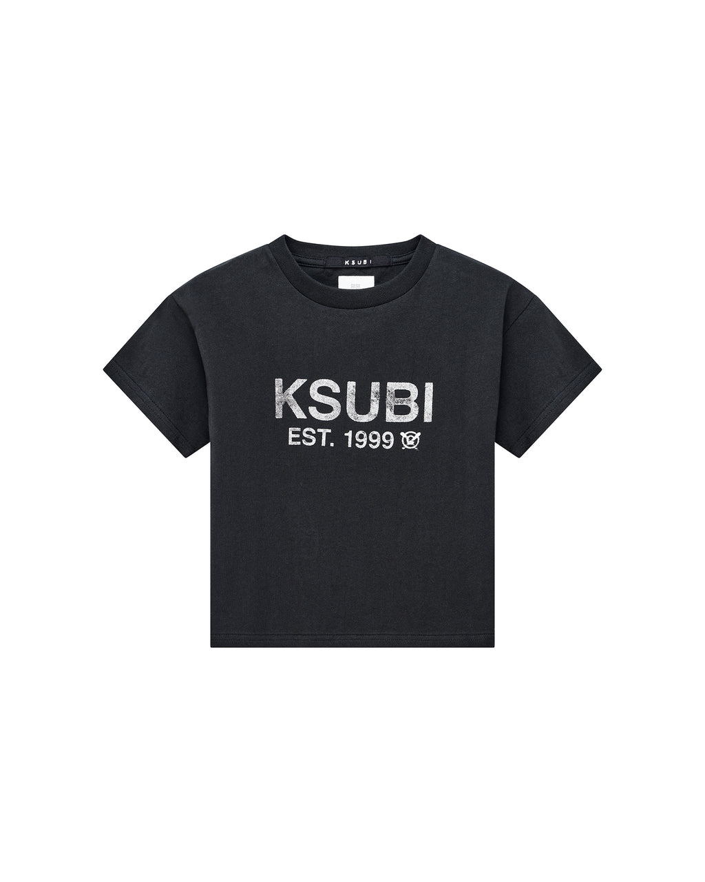 Kids Lil State Biggie Ss Tee Black Tees - Black