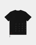 Mens Love Trip Kash Ss Tee Jet Black Regular Tees - Black