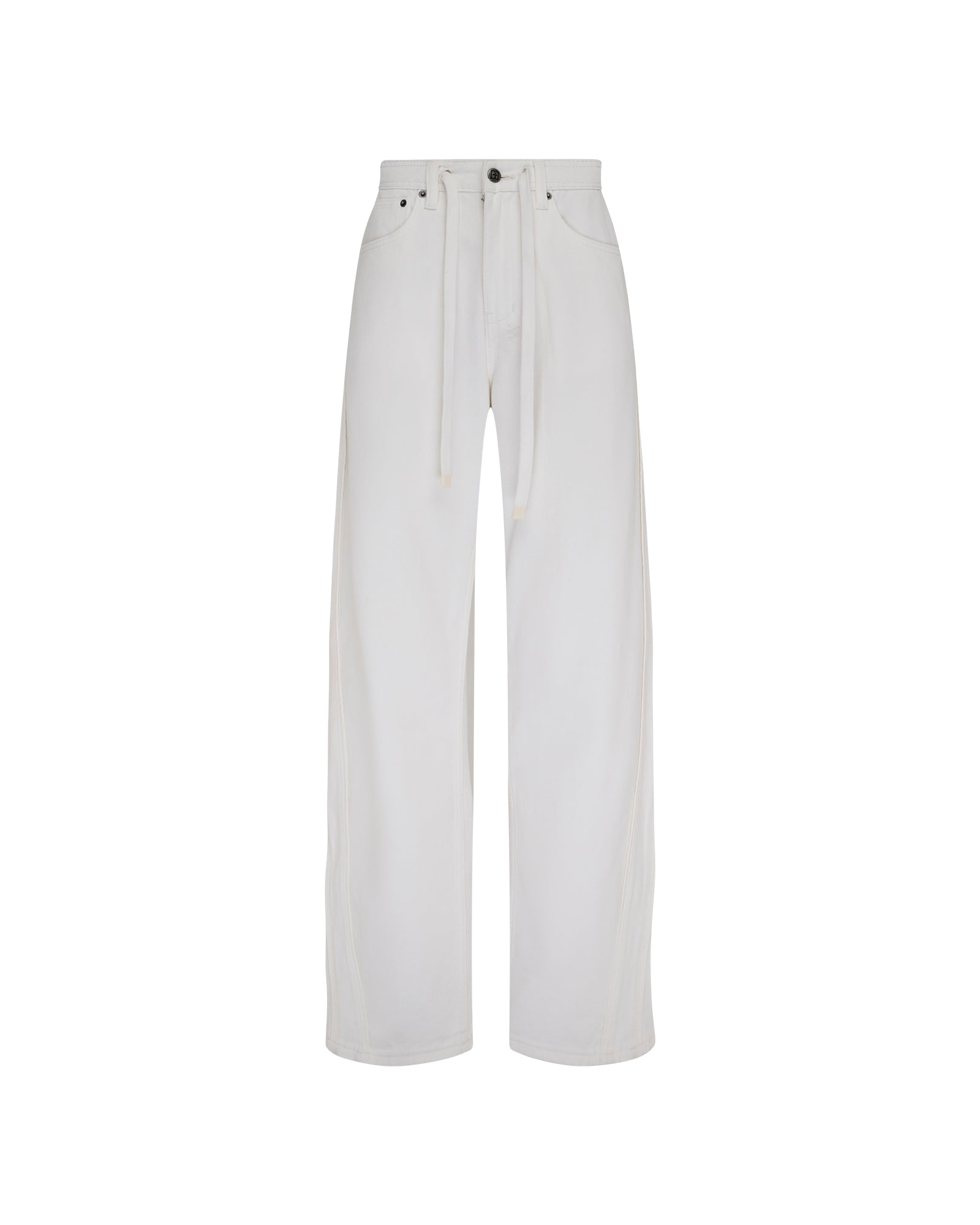 Womens Low Rider Trak Blanc Slim Denim Jeans | Ksubi ++