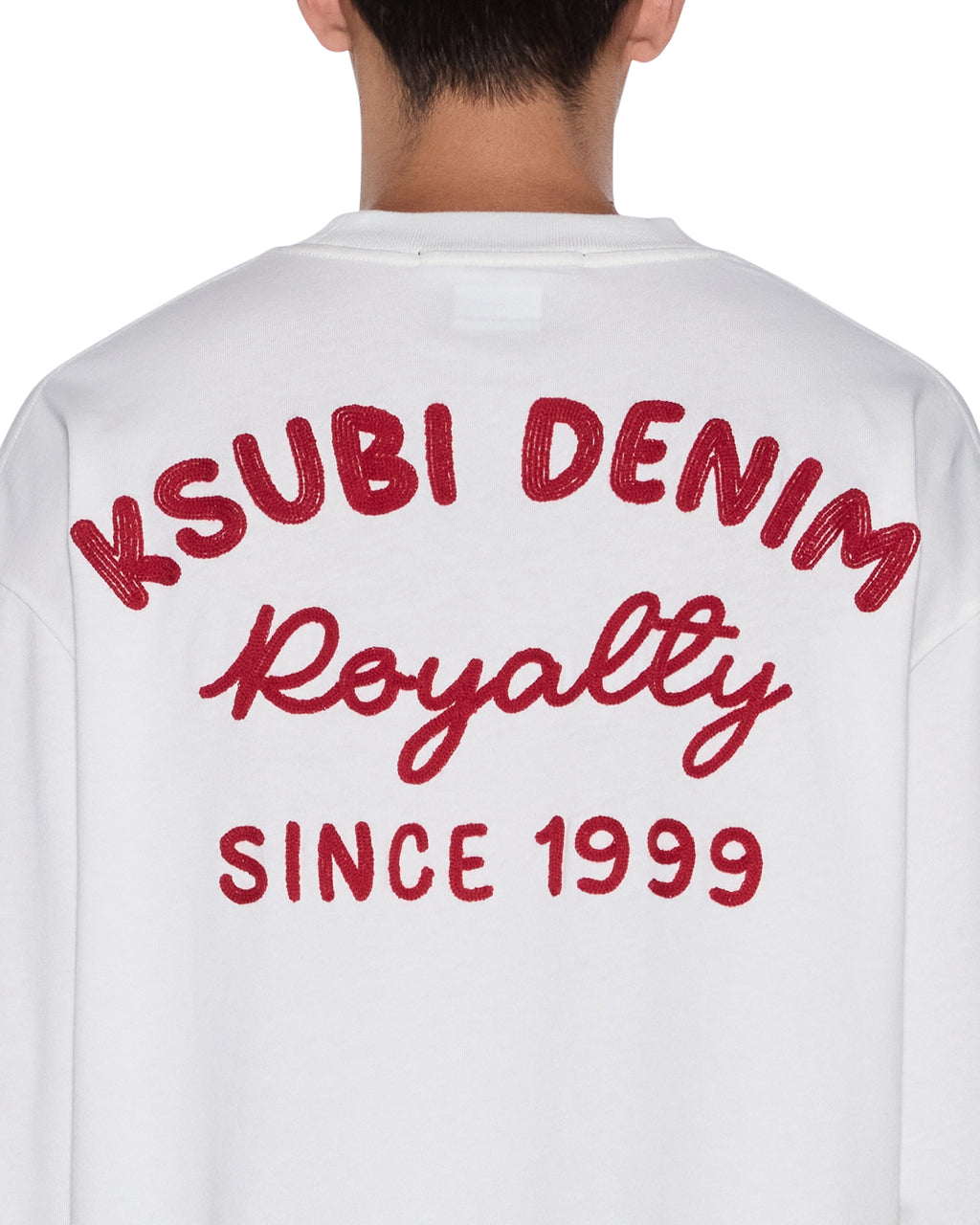 MENS MEKANIK EKCESS LS TEE WHITE/RED TEES