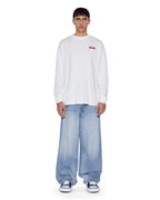 MENS MEKANIK EKCESS LS TEE WHITE/RED TEES