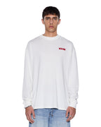 MENS MEKANIK EKCESS LS TEE WHITE/RED TEES