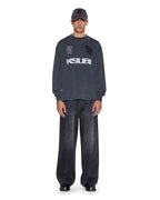 MENS RUGGED EKCESS LS TEE BLASTED BLACK TEES