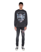MENS SPIRIT EKCESS LS TEE ACID BLACK TEES