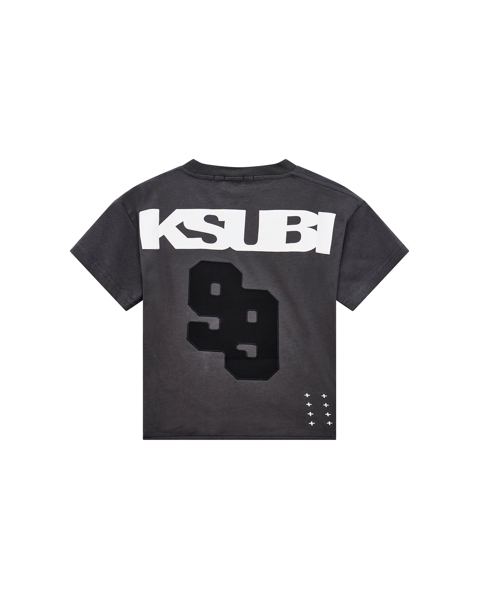 Kids Lil Rugged Biggie Ss Tee Blasted Black Tees | Ksubi ++