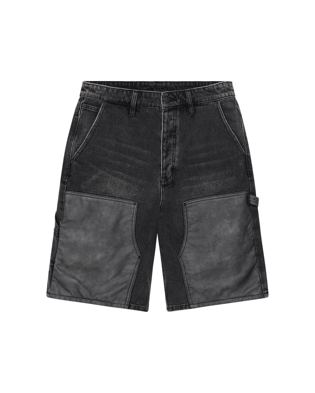 Mens Maxx Operator Short Torqued Black Relaxed Walkshorts - Black