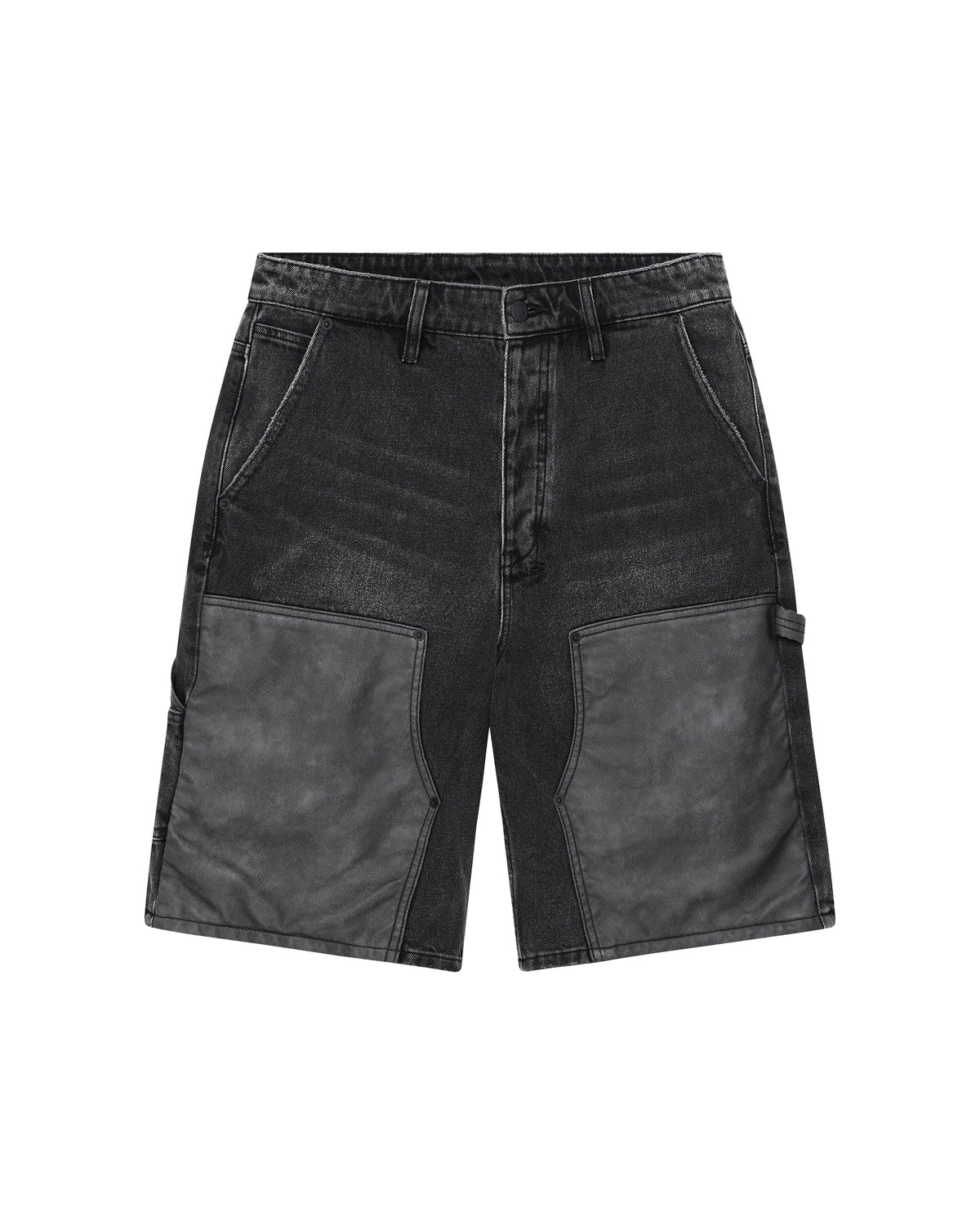 Mens Maxx Operator Short Torqued Black Relaxed Walkshorts - Black