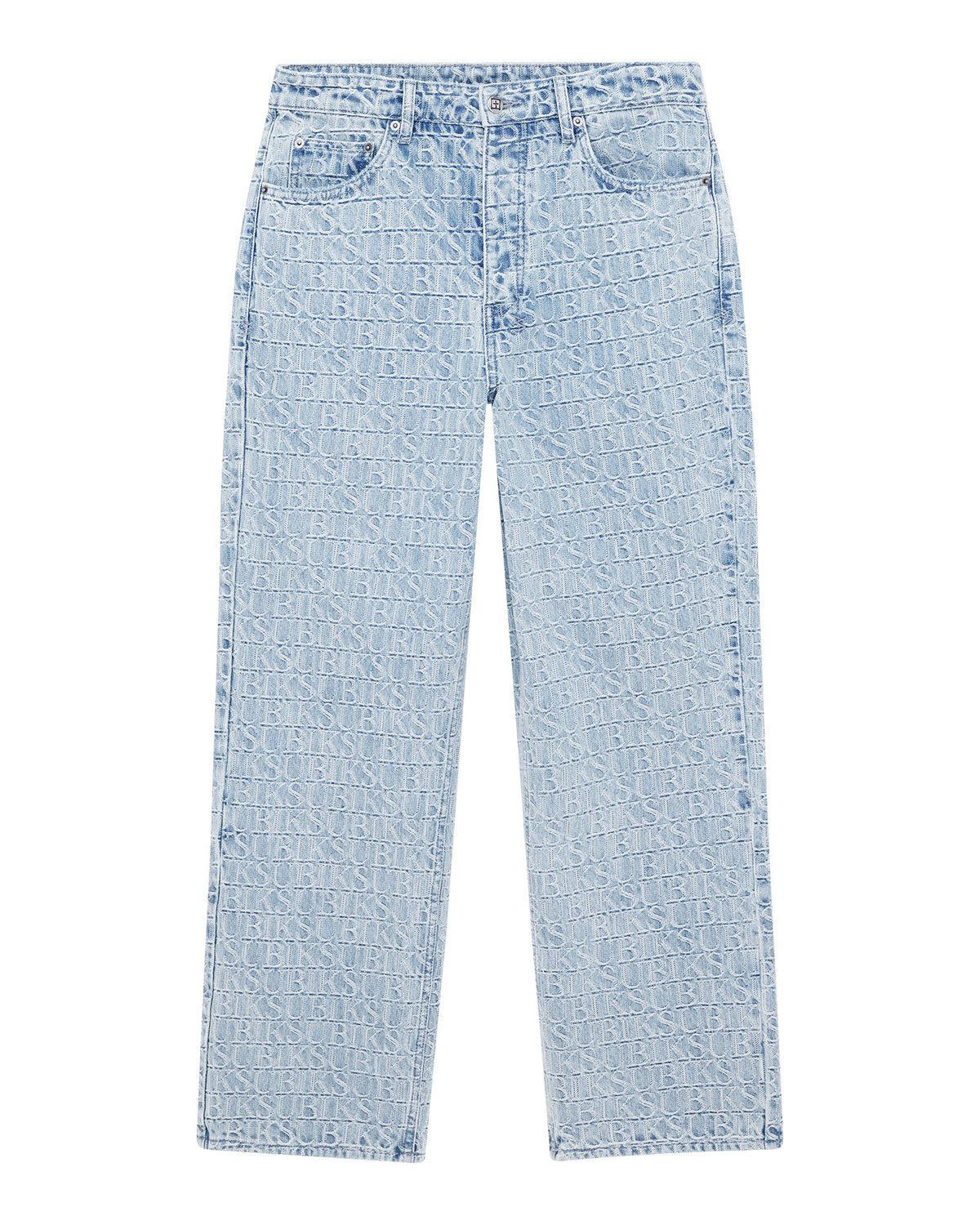 Mens Maxx Tile Baggy Denim Jeans - Denim