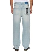 Mens Anti K Paragon Relaxed Denim Jeans - Denim