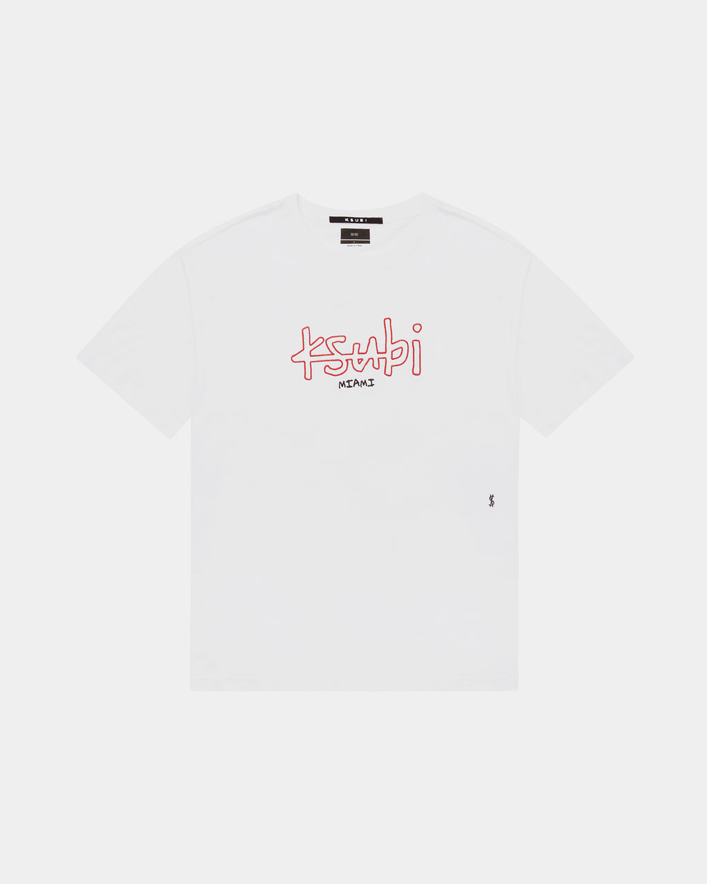 MENS MIAMI 4X4 BIGGIE SS TEE TRU WHITE TEES