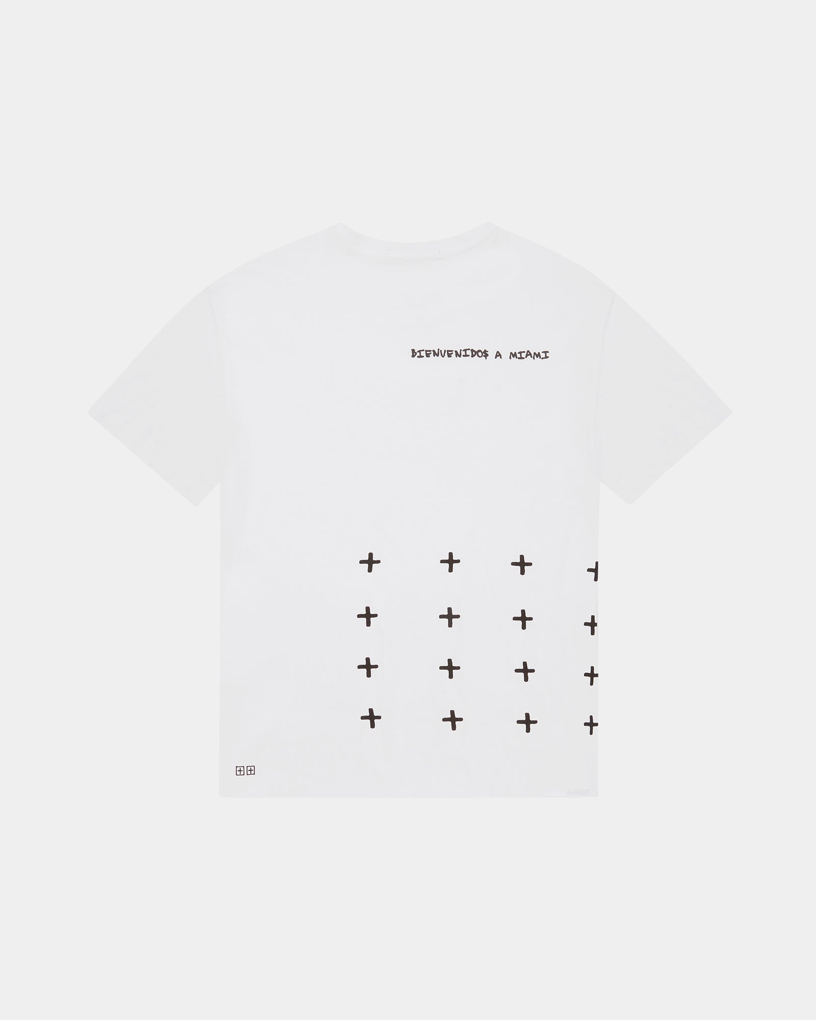 MENS MIAMI 4X4 BIGGIE SS TEE TRU WHITE TEES