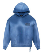 MENS ACE EKCESS HOODIE INK FADE FLEECE