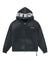 MENS  ACE EKCESS ZIP THRU HOODIE BLACK FADE OVERSIZED FLEECE