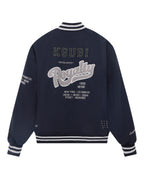 MENS ROYALTY MA-1 BOMBER NAVY JACKETS