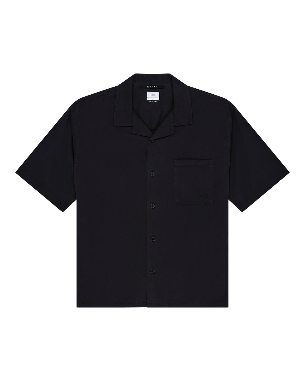 Mens Serpent Diner Ss Shirt Black Regular Shirts - Black