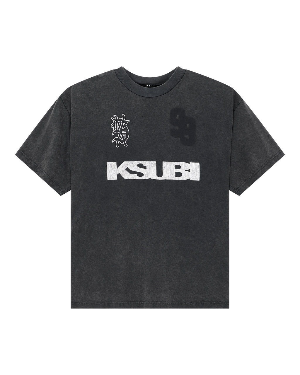 MENS RUGGED EKCESS SS TEE BLASTED BLACK TEES