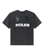 MENS RUGGED EKCESS SS TEE BLASTED BLACK TEES