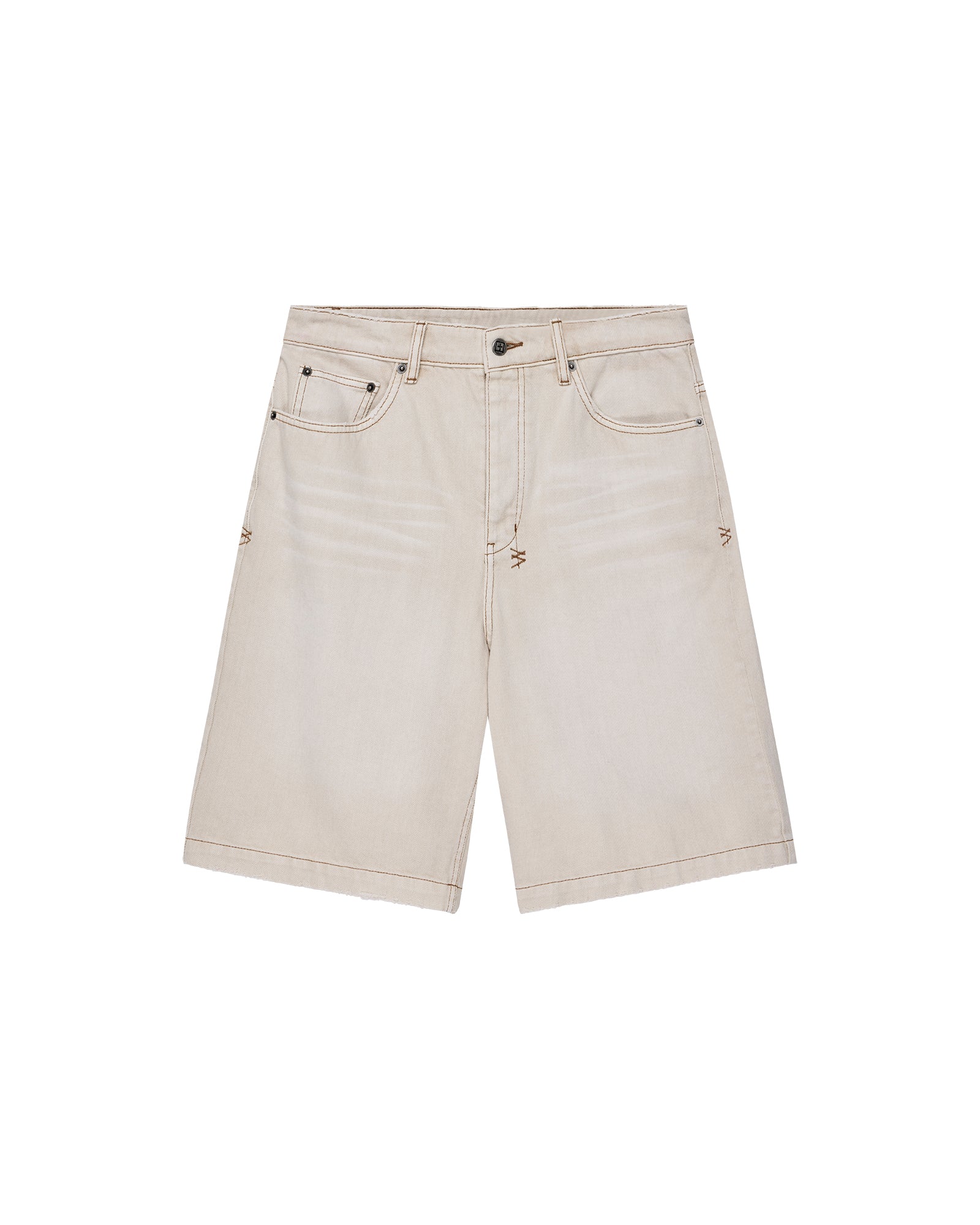 MENS  MAXX SHORT IVORY RELAXED WALKSHORTS