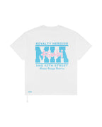 Mens Miami And The Streets Ss Biggie Tee White Oversized Tees - White