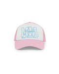 MIAMI AND THE STREETS TRUCKER CAP PINK