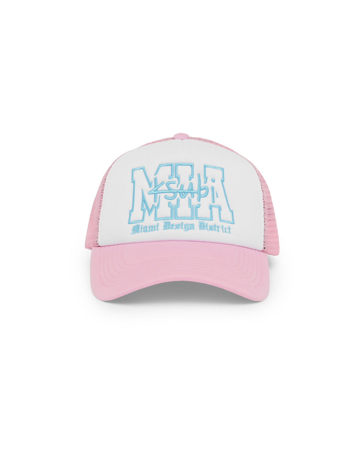 Miami And The Streets Trucker Cap Pink Regular Headwear - Pink