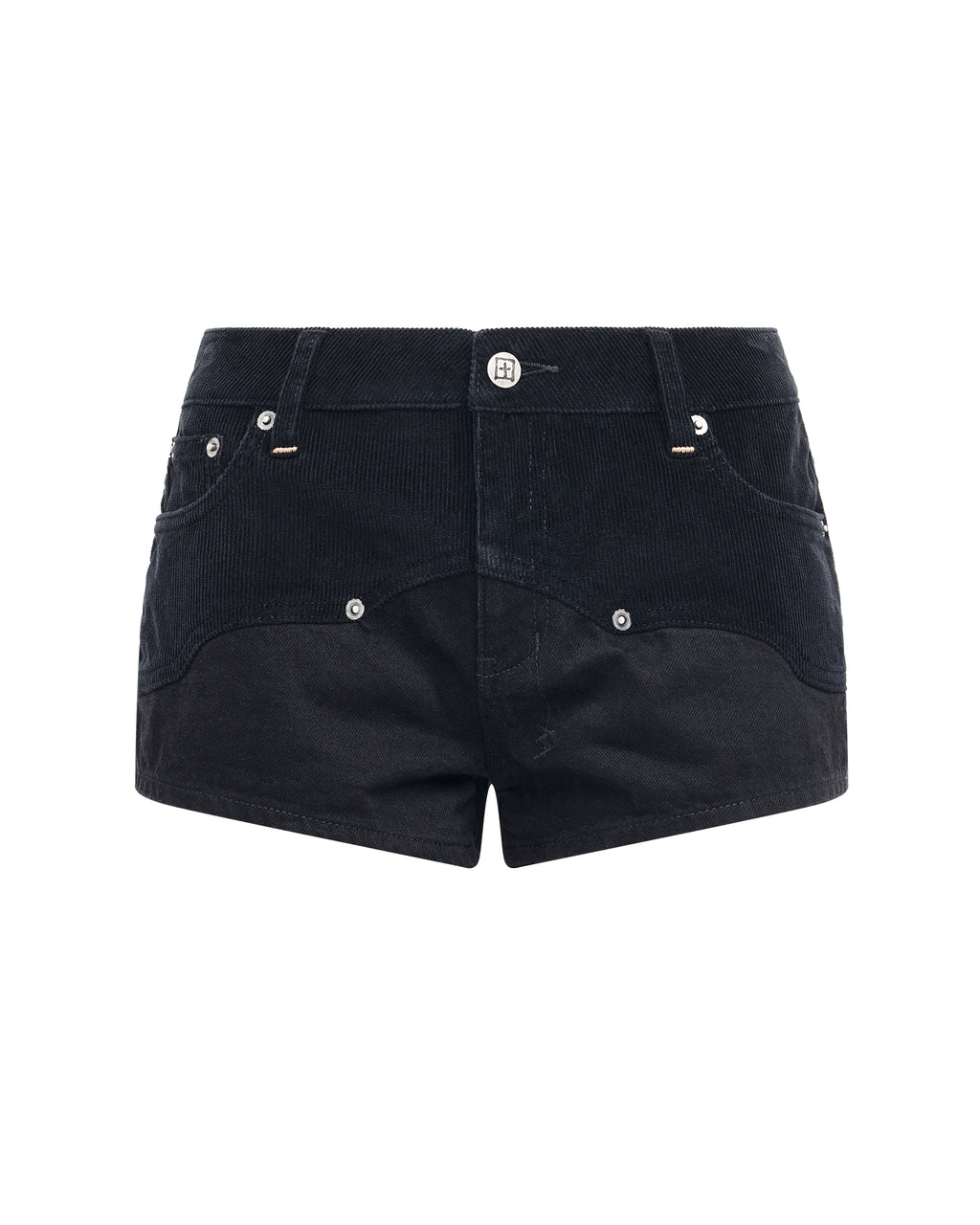 Womens Micro Short Saloon Black Regular Walkshorts - Black