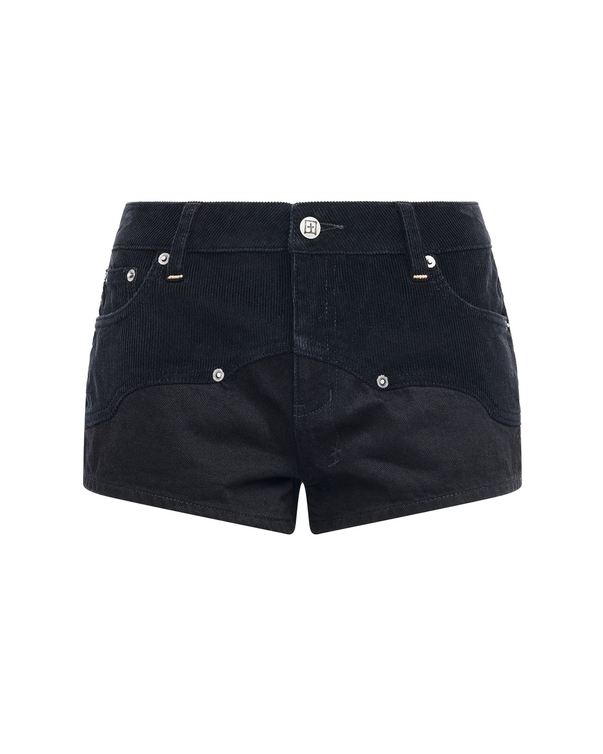 Womens Micro Short Saloon Black Regular Walkshorts - Black
