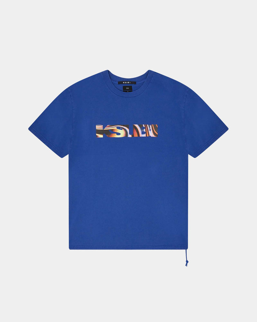 MIND STATE BIGGIE SS TEE SOLID BLUE