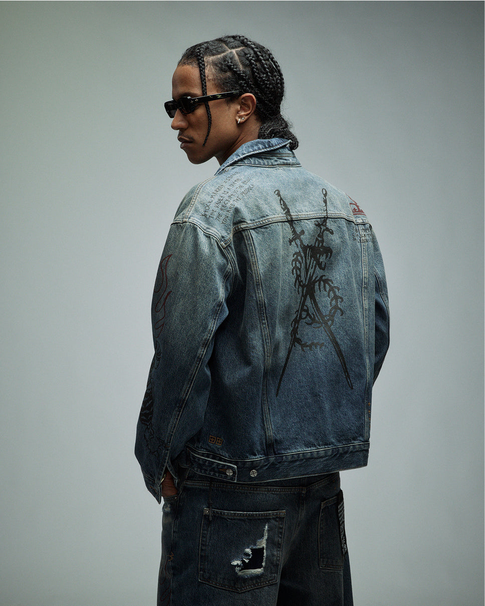 Mens Maxx Duke 4eva Relaxed Denim Jeans | Ksubi ++