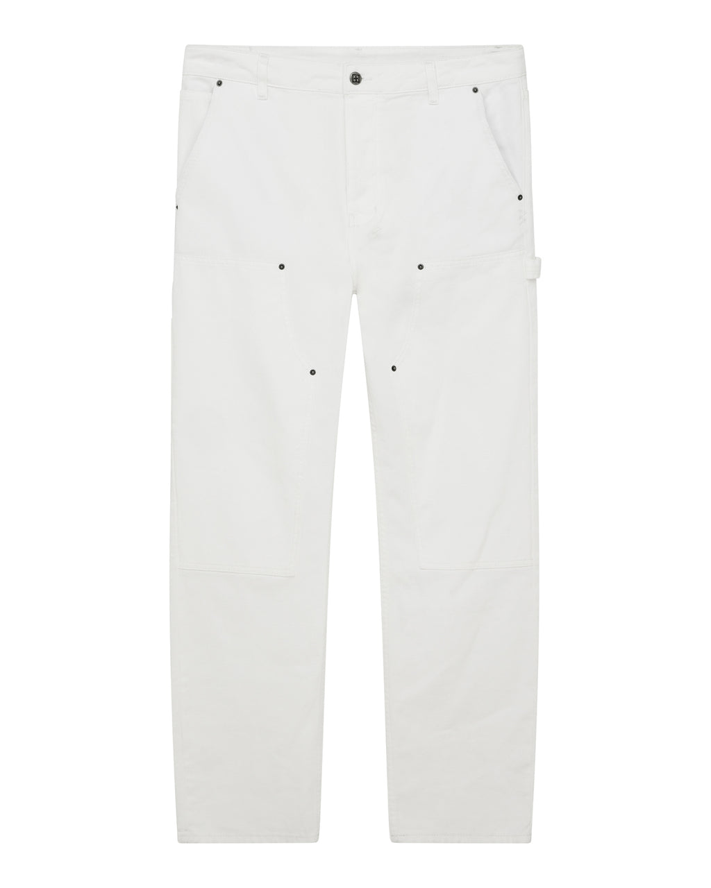 Mens Operator Pant Arktik Relaxed Denim Jeans - White