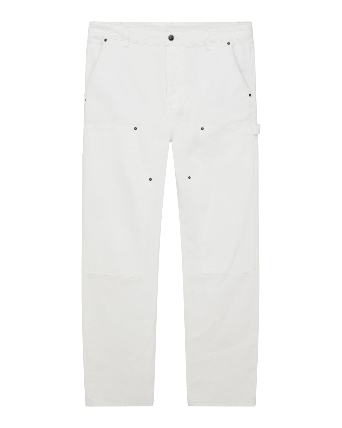 Mens Operator Pant Arktik Relaxed Denim Jeans - White