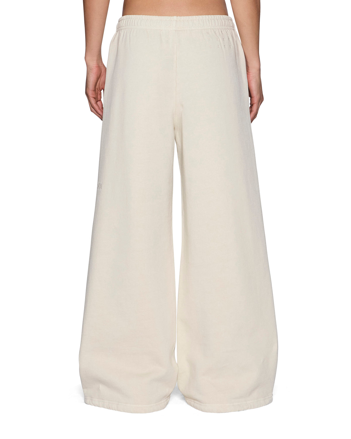 Womens Origin Trakpant Ecru Straight Pants - Beige