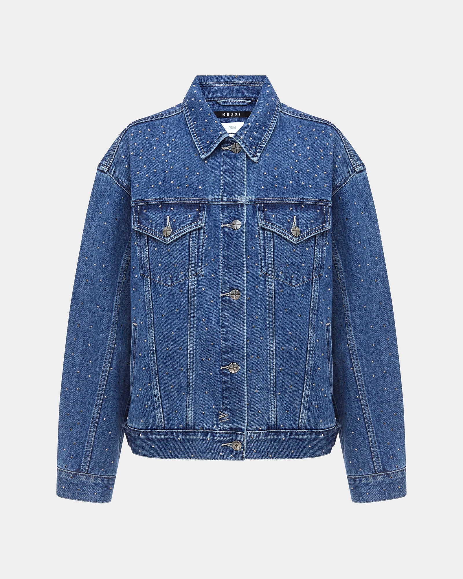 Oversized Jacket Token Krystal - Blue Denim | Ksubi