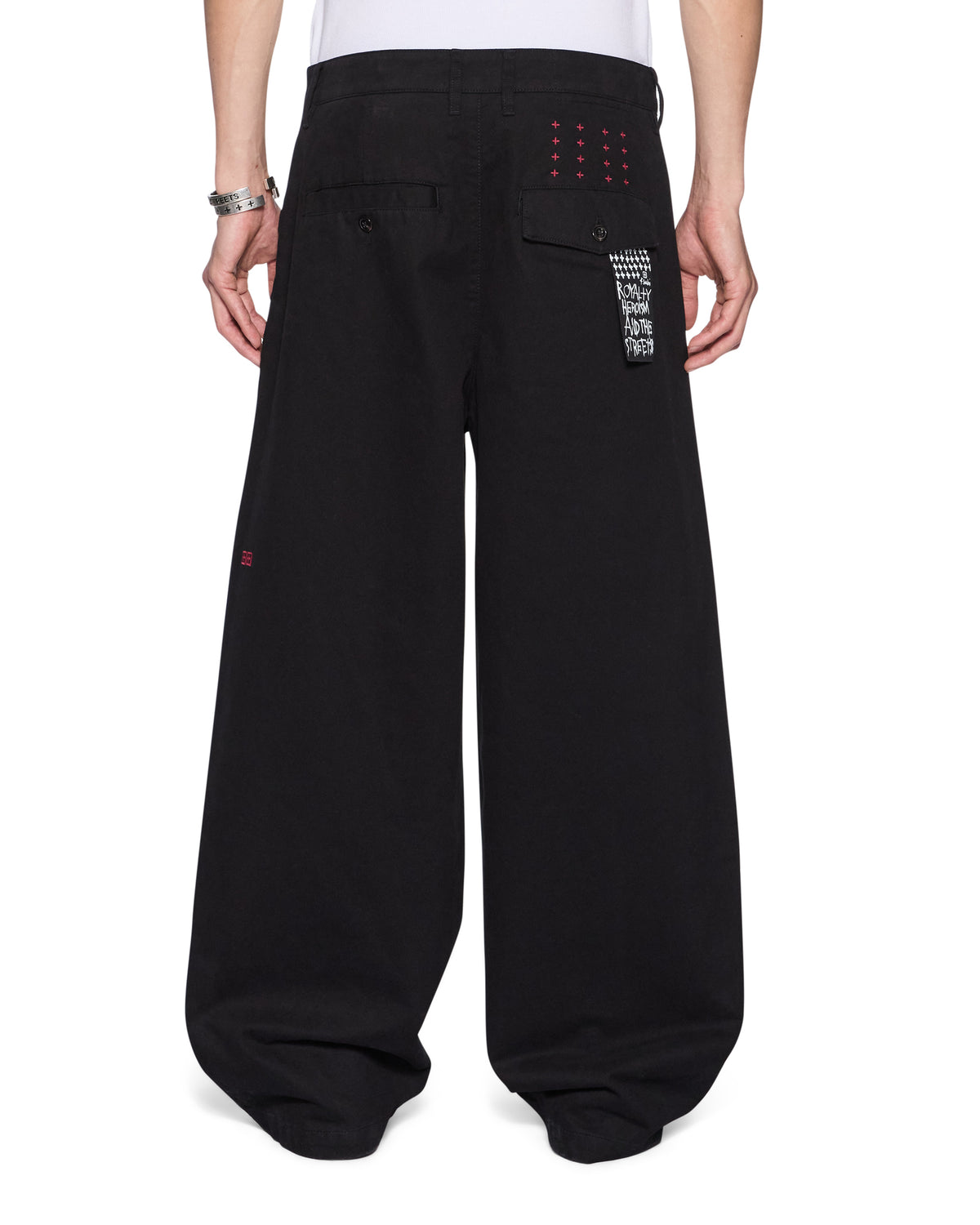 Mens Gatz Pant Black Relaxed Pants - Black