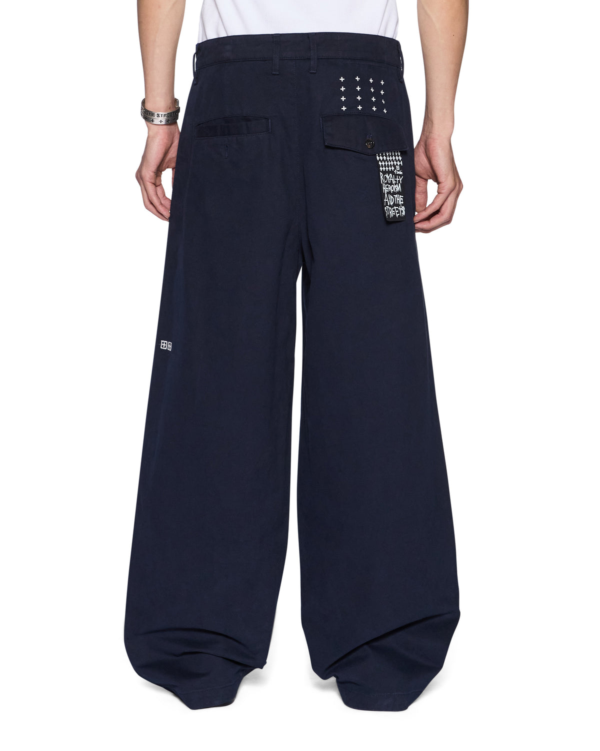 Mens Gatz Pant Navy Relaxed Pants - Navy