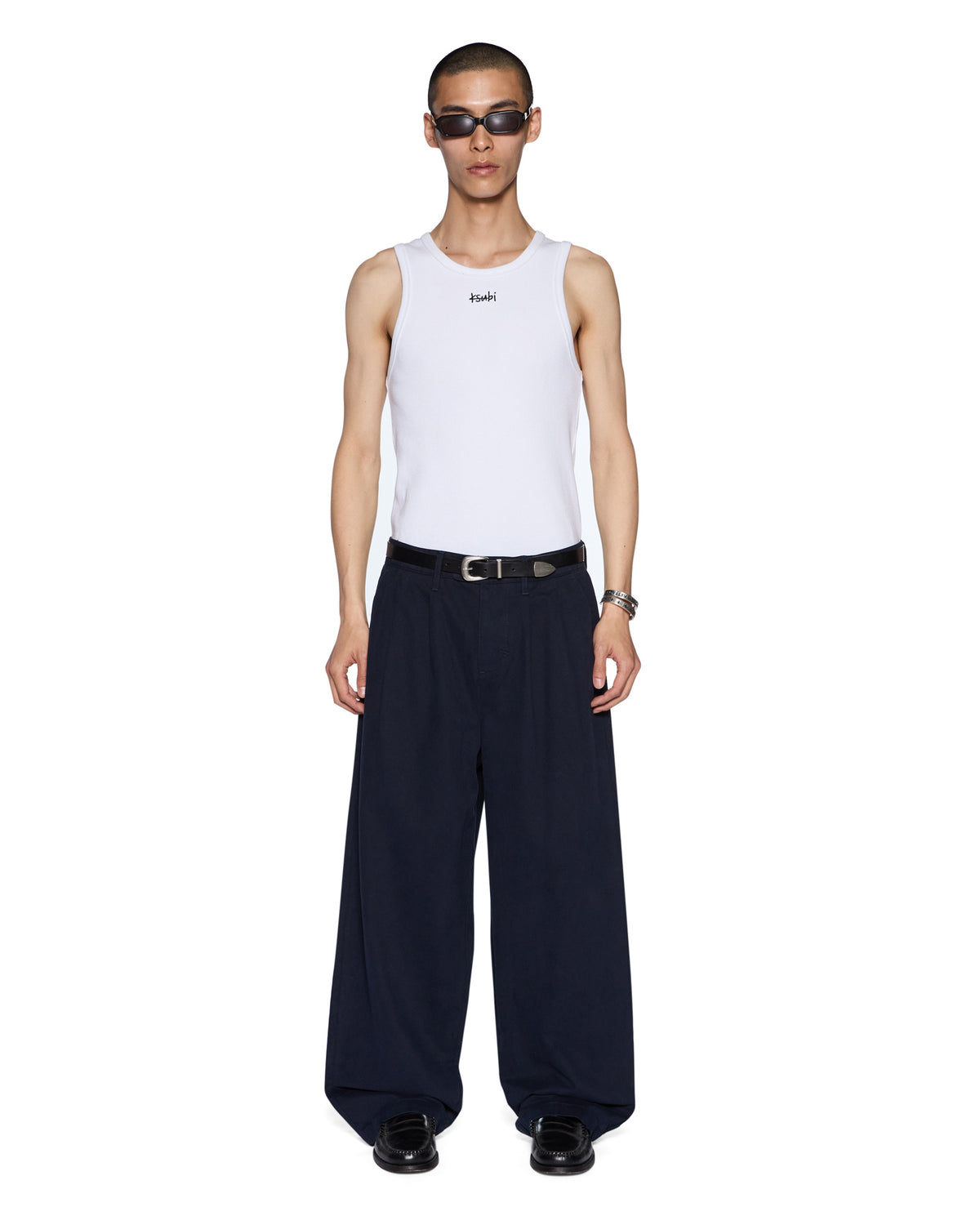 Mens Gatz Pant Navy Relaxed Pants - Navy
