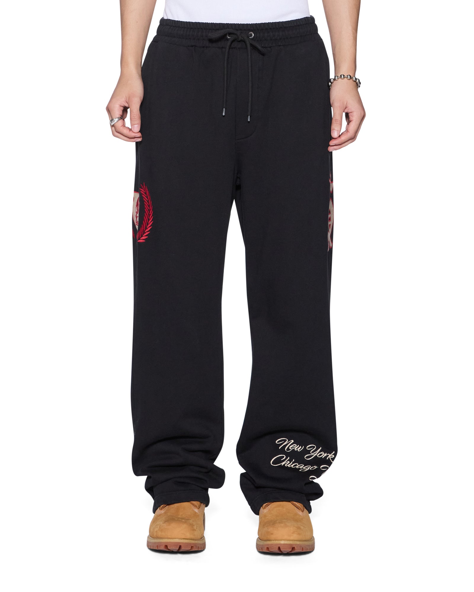 MENS KBALL SYNTHESIS TRAK PANT JET BLACK REGULAR PANTS