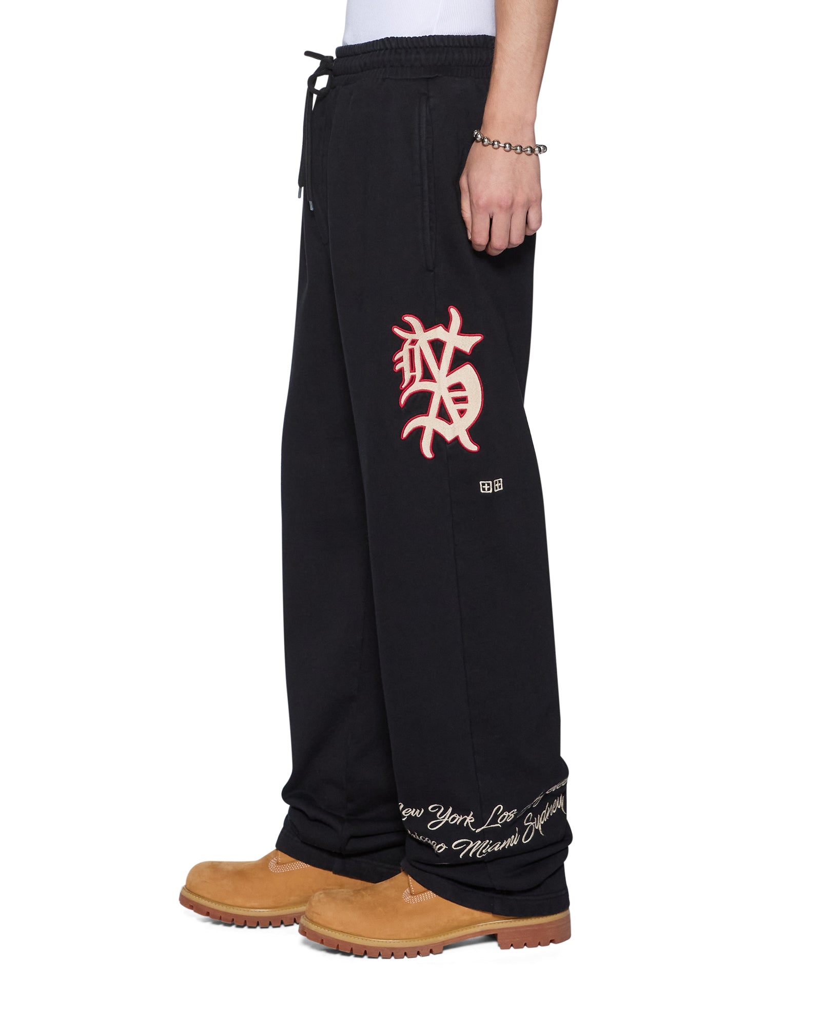 MENS KBALL SYNTHESIS TRAK PANT JET BLACK REGULAR PANTS
