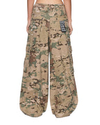 WOMENS KSUPER CARGO PANT WOODLAND CAMO PANTS